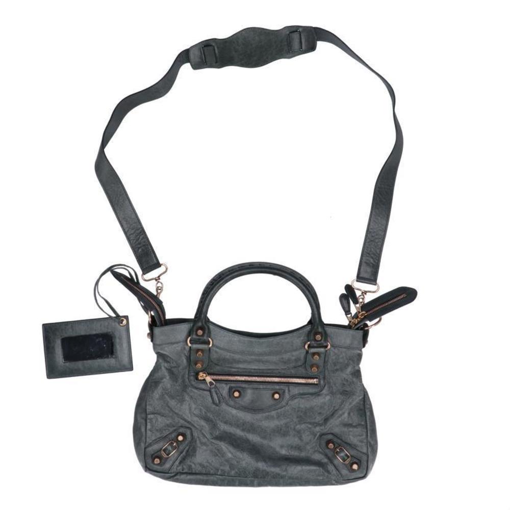 Balenciaga The Giant Town Bag Black